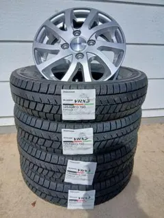 送料込★ブリヂストン145/80R13★スタッドレスセット★イプシロン+VRX3のサムネイル