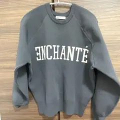 美品abahous アバハウス ロゴ ニット スウェット