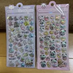 3Dレリーフクリスタルシール　2シート