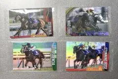 薫*様 サラブレッドホースコレクション 第3R 金箔サイン入り 4枚セット