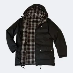 美品BURBERRY BLACK LABEL バーバリー　ダウンジャケット M