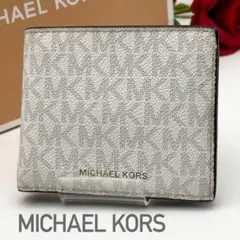 美品 MICHAEL KORS マイケルコース 二つ折り財布 折り財布 メンズ