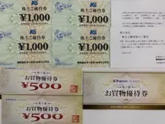 ケーズデンキ　ヤマダ電機　株主優待　10000円相当優待券