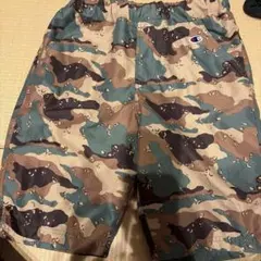 Champion キッズ ハーフパンツ カモフラ柄