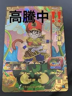 スーパードラゴンボールヒーローズ bm12-017 孫悟飯:幼年期