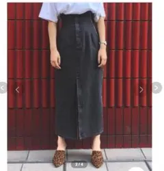 SNIDEL スナイデル ハイウェスト ロングスカート サイズ0