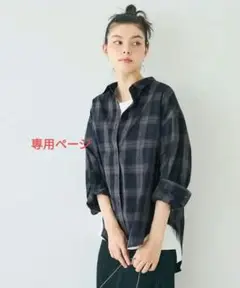coca✾チェックシャツM