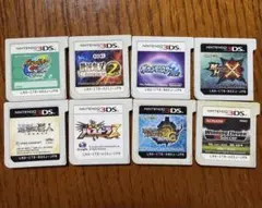 ニンテンドー3DS ゲームソフト8個セット　カセットのみパッケージなし