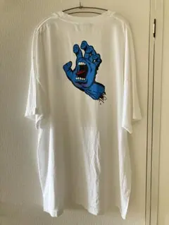 NHS サンタクルーズ スクリーミングハンド Tシャツ スケートボード 90