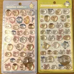 ちいかわ　ボンボンドロップシール　未使用　新作　みんなニコニコ　みんなポーズ