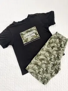 GU コットンラウンジセット恐竜