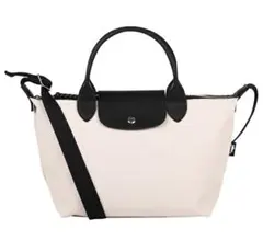LONGCHAMPトートバッグ　1512HSR オフホワイトMサイズ