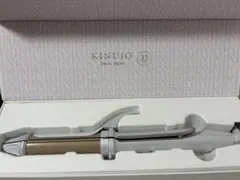 絹女　KINUJO 2WAY IRON 32mm ホワイト　ヘアアイロン