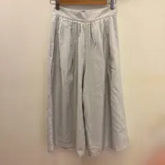 マリンフランセーズ　ライトグレー ワイドパンツ