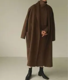 todayful チェックロングコート TODAYFUL（トゥデイフル）の「オーバーチェックコート