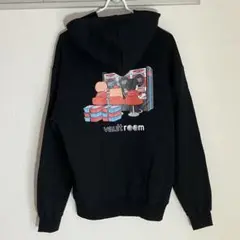 【XL】vaultroom すろぱち　ブラック パーカー 新品 vaultroom すろぱちコラボパーカー れんじろう パチンコ
