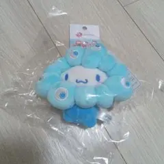 【新品】万博ミャクミャク　シナモン　サンリオぬいぐるみ　カラビナ付きマスコット