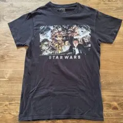 STAR WARS　ムービープリント　Tシャツ　M　ブラック　映画　古
