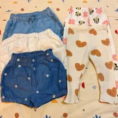 ボトム5点セット　80cm