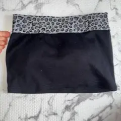 Avail 翔子ちゃんコラボ 黒・ヒョウ柄 ベアトップ