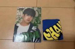 아이콘 CHAN 찬우 세트 상품 클리어 카드, 팔찌