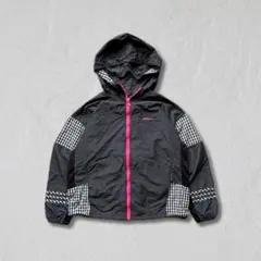 adidas neo ナイロンジャケット ギンガムチェック ウインドブレーカーのサムネイル