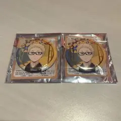 ハイキュー!! JR東海 箔押し缶バッジコレクション　月島蛍