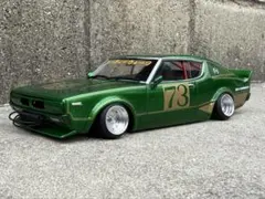 イグニッションモデル 1/18 ケンメリ LB-WORKS 2ドア シルバー - メルカリ