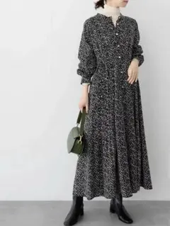 新品　URBAN RESERCH レオパードドットプリントワンピース