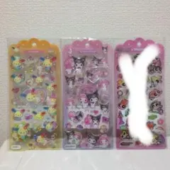 サンリオドロップジュエリーシール パワパフ等 ⭐️ 3枚セット