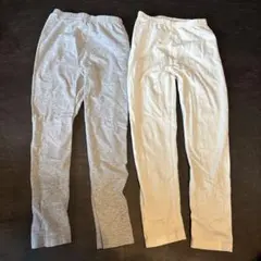 キッズスパッツ・レギンス 2色セット 130cm