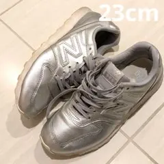 New Balance 996 スニーカー シルバー 23cm
