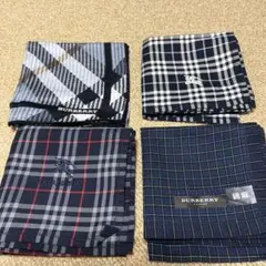 バーバリーハンカチ４点セット
