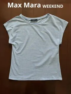 【美品】MaxMara WEEKEND ボーダー半袖Tシャツ Sのサムネイル