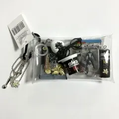 ガチャ詰めポーチ　ブラック　おにぎりぼうや　ヴェノム　オイコス　黒