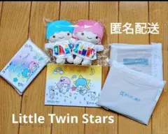サンリオ リトルツインスターズ キキララ マスコット エコバッグ メモ帳 セット