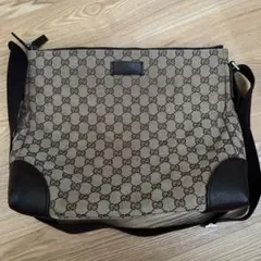 GUCCI GGキャンバス A4 トート