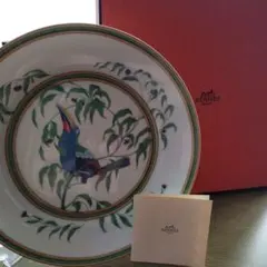 エルメス HERMES シャス ダックスフント 八角形皿 陶磁器 廃盤品