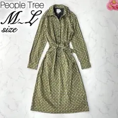 2026年最新】People Tree レディース 長袖・七分袖 シャツワンピースの