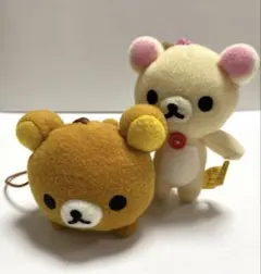 匿名配送】フェリシモ クチュリエ×リラックマ ちりめん布ぬいぐるみ