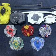 超お得！！　初代ベイブレードバースト　5個セット　ランチャー４個付き　まとめ売り
