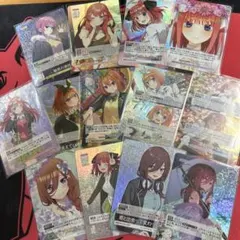 五等分の花嫁　トレーディングカード　パラレルまとめ売り