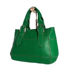 ⭐︎美品⭐︎Cole Haan コールハーン レザーハンドバッグ グリーントート