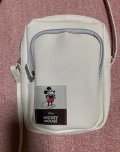 Disney ミッキーマウス ポシェットホワイト