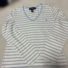 Ralph Lauren ストライプ 長袖Tシャツ Sサイズ