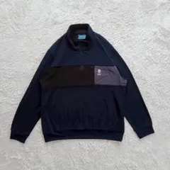 ケースイス 長袖カットソー ハイネック ハーフジップ スポーツウェア カジュアル