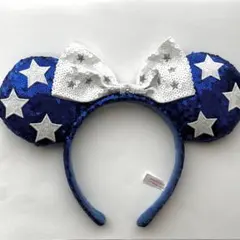 【中古・美品】ミニースパンコール星カチューシャ