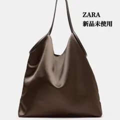 完売品 ZARA リバーシブルトートバッグ新品タグ付きのサムネイル