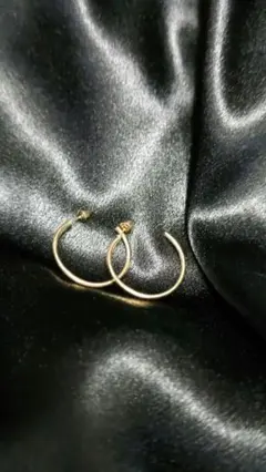 560 ピアス 金色 銀色 リング 金 アクセサリー 可愛い♥ 生前整理等