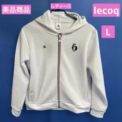 ホワイトフード付きパーカー・レディース